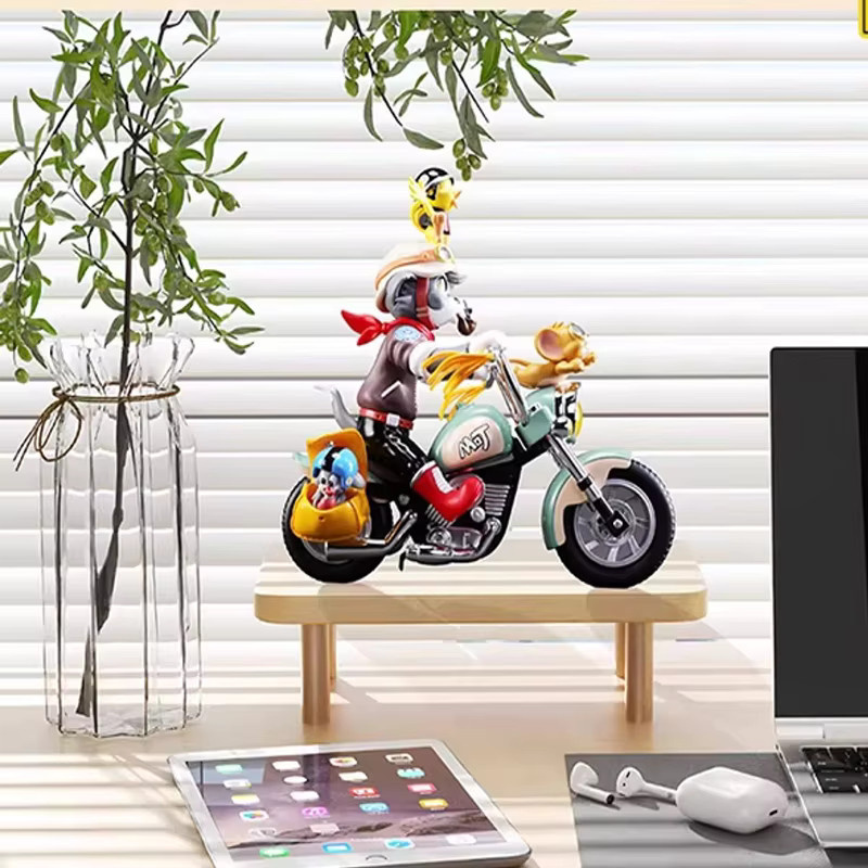 52TOYS Tom und Jerry Retro-Motorradfigur, Puppenornament - Bild 5