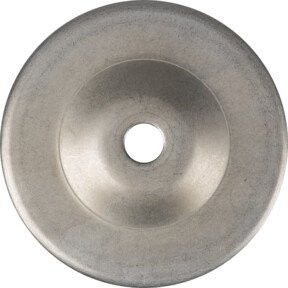 Klingspor SMD 612 Spanndeckel in Silber, Durchmesser: 19,5 cm, Breite: 2,5 cm - Bild 1