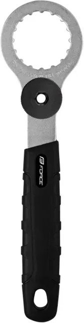 Force Schlüssel für Shimano Hollowtech II Tretlager und Centerlock Disks aus Edelstahl in Silber - Bild 1