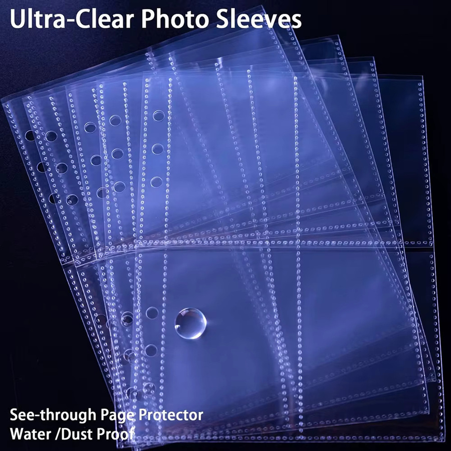 Bandai Nachfüllpack Fotokartenhüllen Binder A5, 6-Loch, Kunststoff - Bild 2
