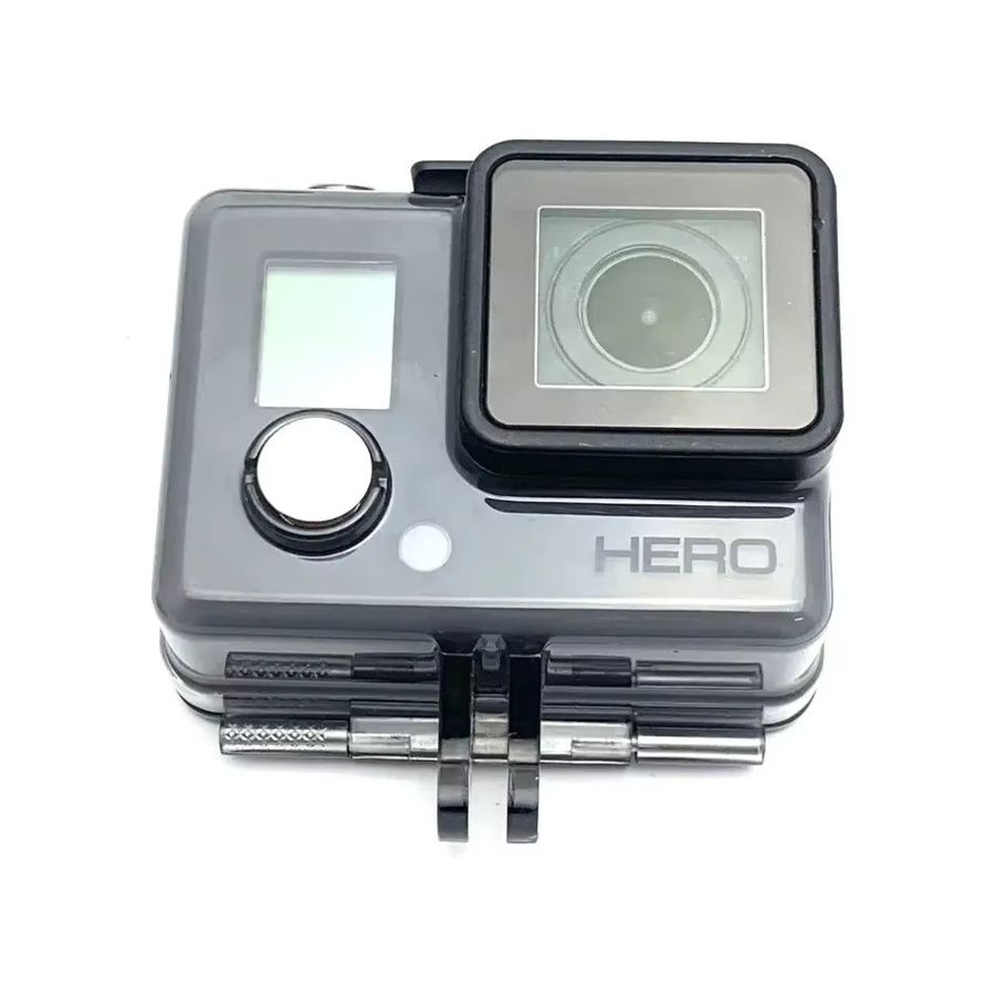 GoPro Hero Action-Kamera Schwarz mit Basis-Klebepad, Datenkabel und Schraube - Bild 3