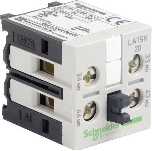 Schneider Electric LA1SK20 Hilfsschalterblock in Weiß - Bild 1