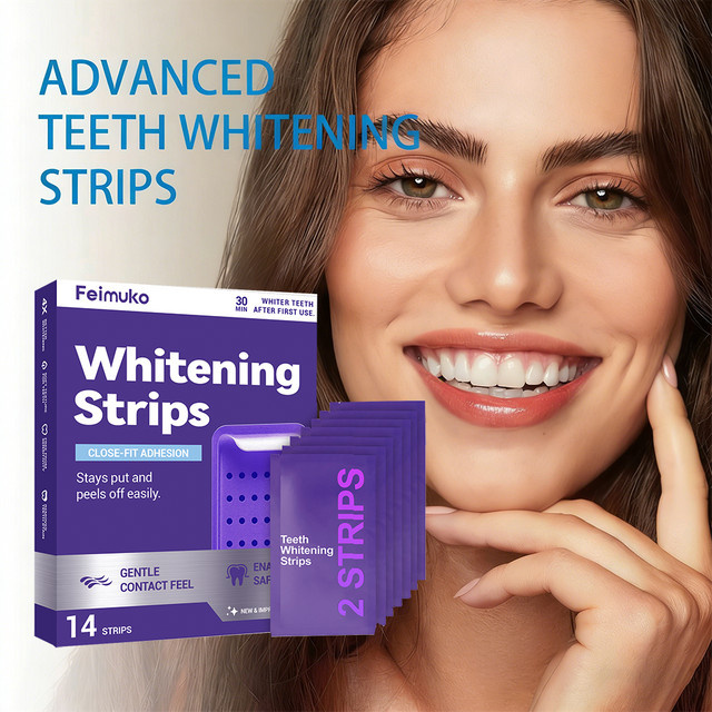 FEIMUKO Zahnaufhellungsstreifen, Unisex - Bild 1