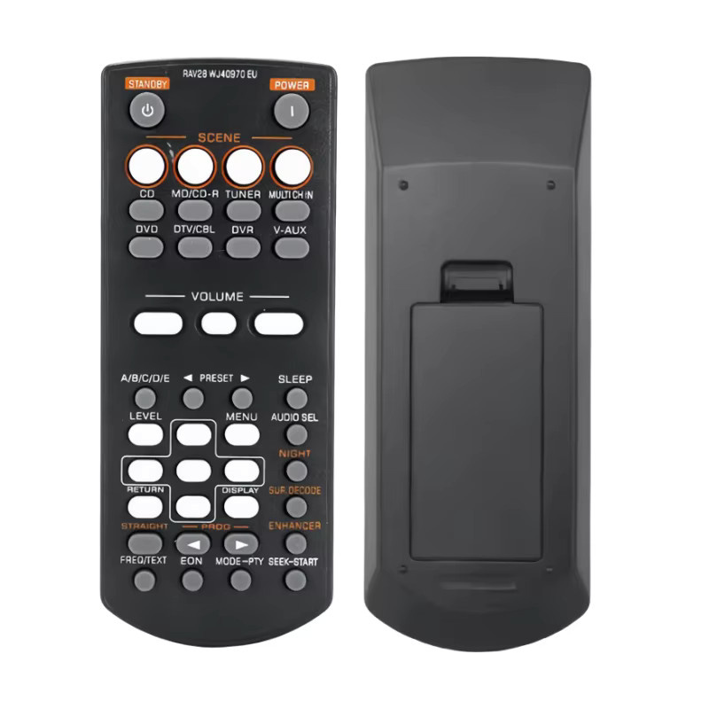 Yamaha Fernbedienung in Schwarz für Heimkino-Verstärker und DVD-Player Modelle RAV28 RAV34 RAV250 RX-V361 RX-V365 HTR6030 HTIB-680 RX-V659 - Bild 3