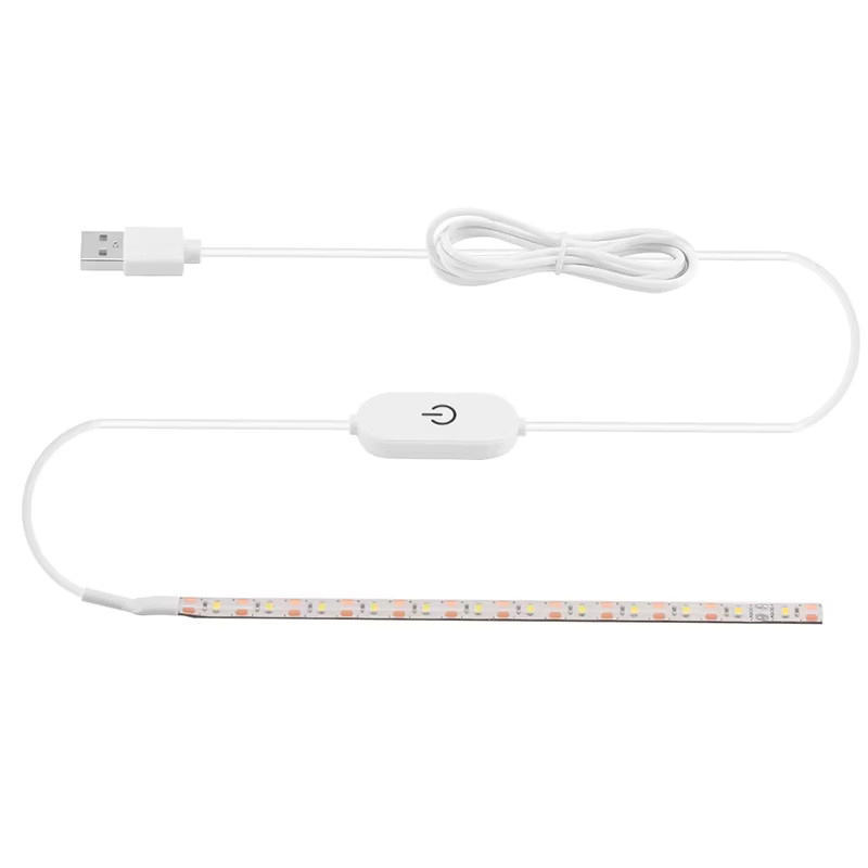 MERRYLE USB Touch LED Streifen Licht SMD 2835 in Weiß für Schrank- und Küchenbeleuchtung mit 5 V - Bild 2