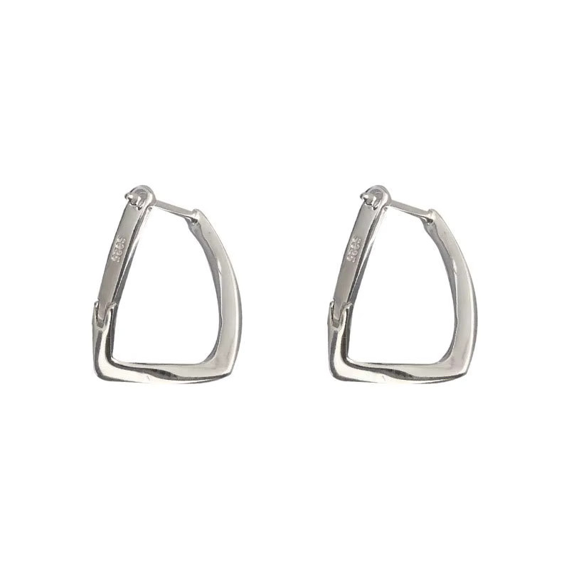 XIYANIKE Ohrringe, quadratisch, Silber, Damen - Bild 4