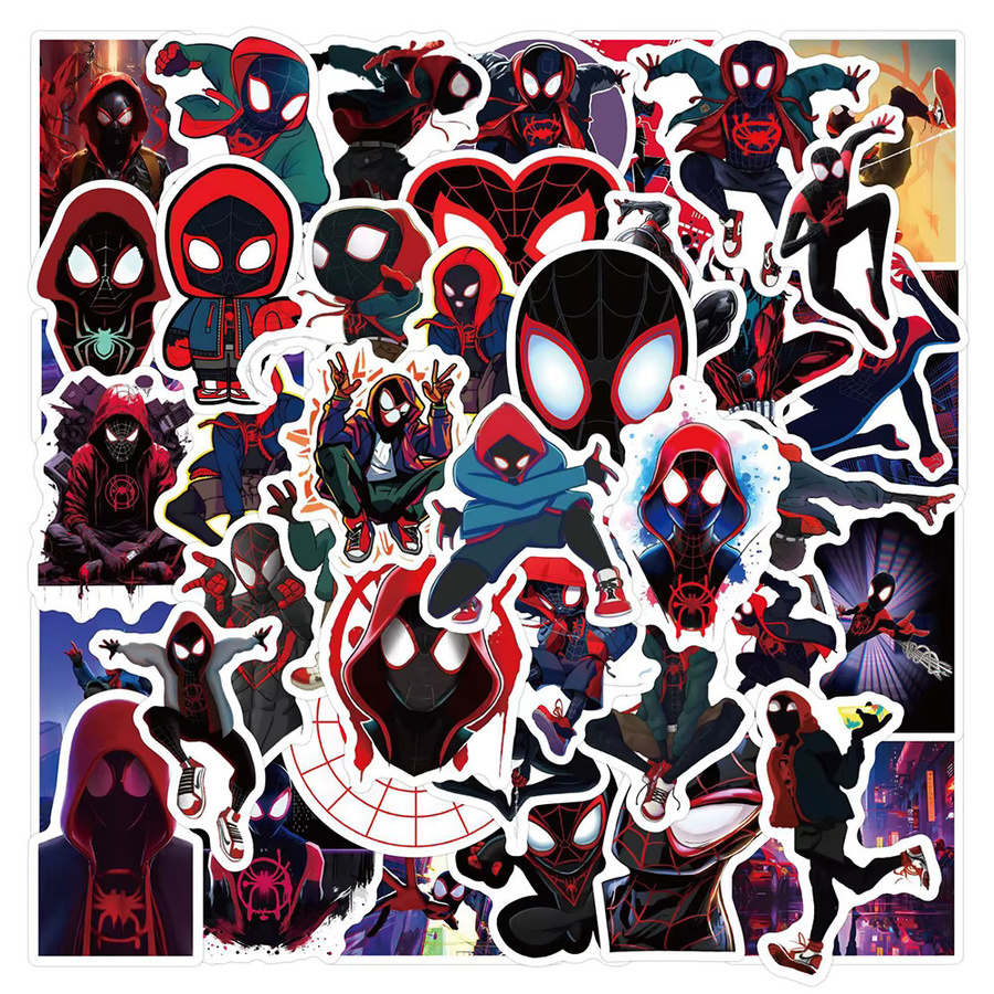 Marvel Spider-Man Miles Morales Aufkleber-Set, multicolour - Bild 4