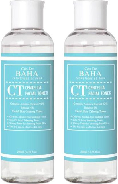 Cos De BAHA CT Centella Gesichtswasser, 200 ml, Centella asiatica, Aloe Vera - Bild 1