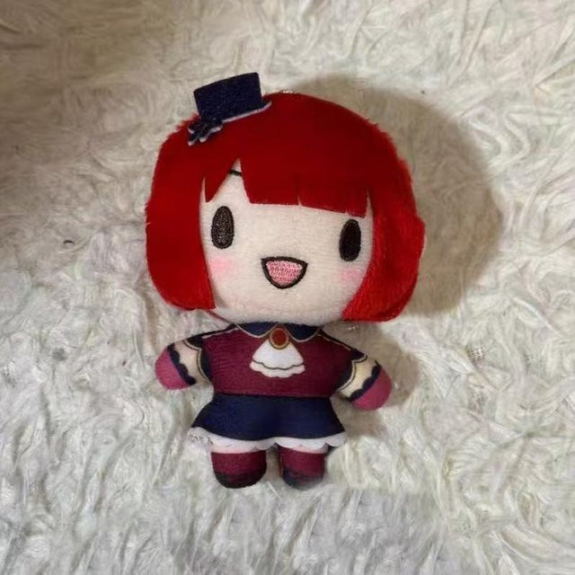 Binchi Fitness Arima Kana Hoshino Ai Schlüsselanhänger, Plüschtier, 10cm - Bild 1