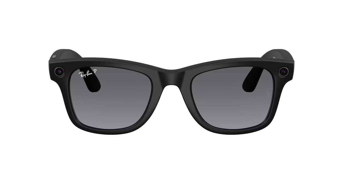 Ray-Ban Meta RW4012 Wayfarer Gen 2 Smart Brille in Schwarz mit Wi-Fi, Bluetooth und USB-C für Telefonate - Bild 1