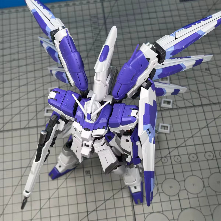 Zhujiang Hi-v Amro Mecha Modellbausatz, 1/144, mit 3 Spezialmasken, Wasserschiebeaufklebern, vorbemalte Teile - Bild 3