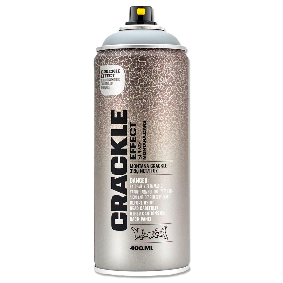 Montana CRACKLE Sprühlack mit Riss-Effekt in Squirrel Grey, 400 ml - Bild 1