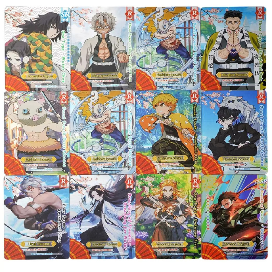 Bandai Demon Slayer Mugen Train Tanjirou Kamado Nezuko Character Collection Card, Ultra Rare Card - Bild 2