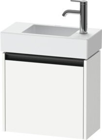 Duravit Waschtischunterschrank Ketho.2, Wandhängend, Weiß, 1 Tür, B: 48,4 cm, T: 23,8 cm, H: 44,0 cm - Bild 1