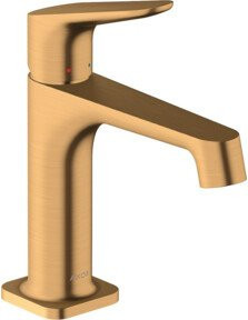Hansgrohe Axor Citterio M Waschtisch-Einhebelmischer in Gold mit Pop-up-Abfluss - Bild 1