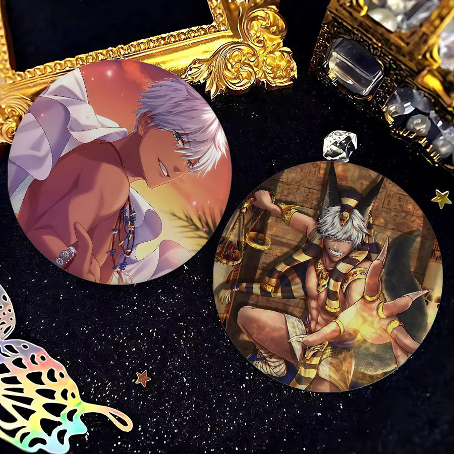Kayou Anstecknadel, Metall, Rund, Cartoon - Bild 3