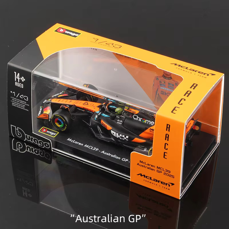 Bburago McLaren F1-Modell, Rennwagen, 1:43, Metall, ab 14 Jahren - Bild 2