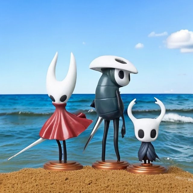 Bandai Hollow Knight, Anime-Figur, 3-teiliges Set - Bild 1