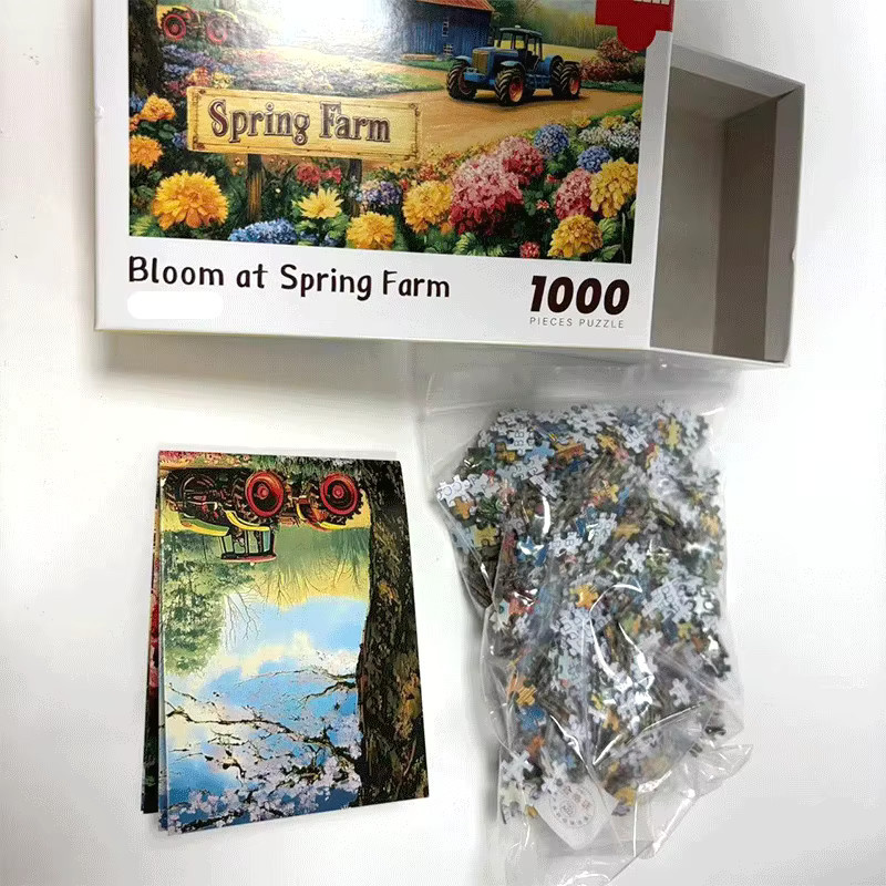 MaxRenard Farm Flower Bloom, Mini-Puzzle, 1.000 Teile, ab 14 Jahren - Bild 5