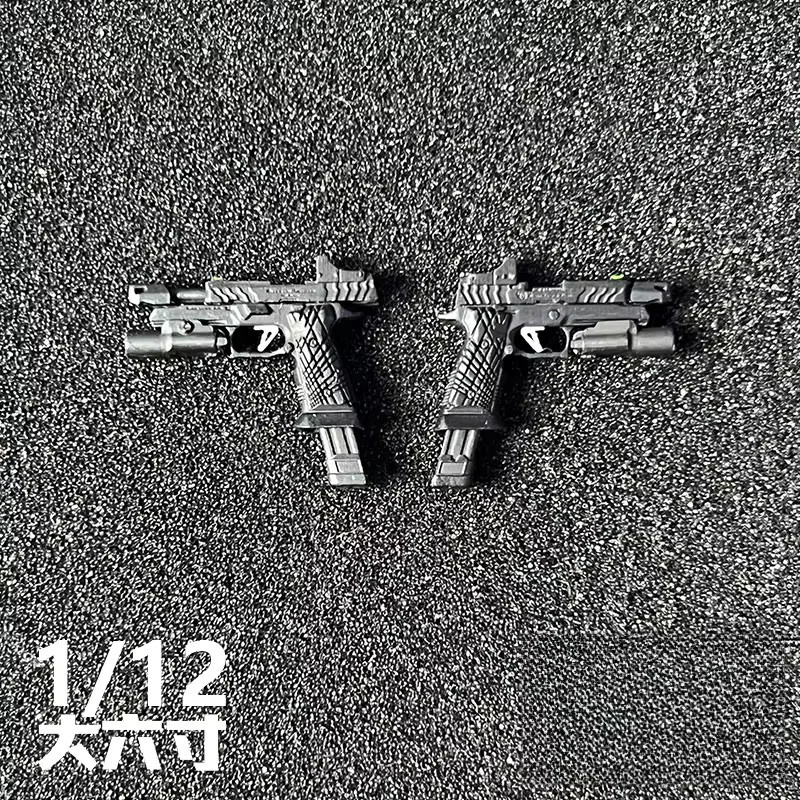 Mezco Notaman Zubehör, 1/12 Miniatur-Spielzeugsoldaten, bemalte Version, taktische Ausrüstung, Waffe, Modell für 6'' Actionfiguren - Bild 1