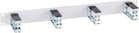 Apranet 26516000 Kabelhalter 19 Zoll in Silber - Bild 1