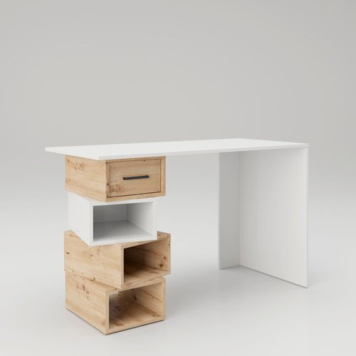 PHOENIX Schreibtisch Monza in Braun, B/H: 120 x 75 cm - Bild 1