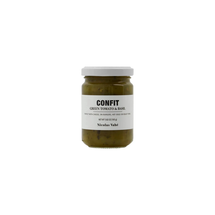 Nicolas Vahé Confit aus grünen Tomaten & Basilikum 165 g - Bild 1