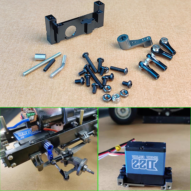 Tamiya Metalllenkbaugruppe, 1:14, Zubehör - Bild 1