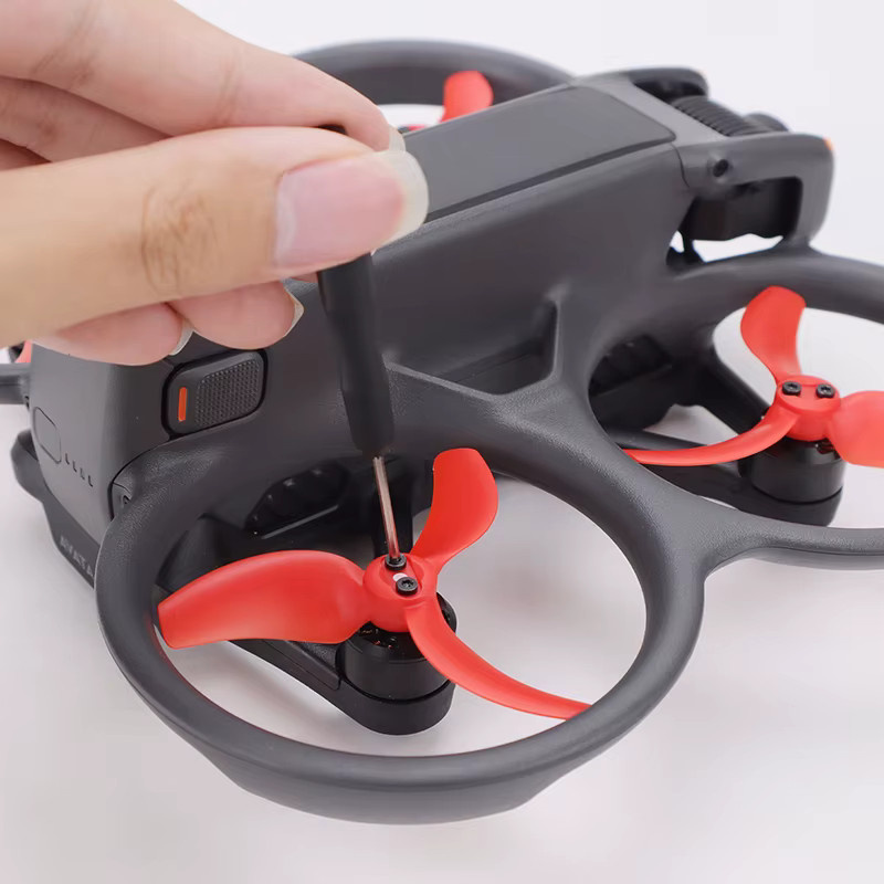 DJI Avata 2 Propeller Ersatzteile bunte leichte Flügel in Schwarz und Multicolour - Bild 4
