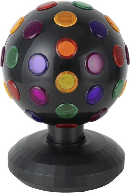 Eglo LED Tischleuchte Disco Mehrfarbig Schwarz Ø 15,4 cm - Bild 1