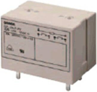 Omron G7L-2A-P-PV-DC12 Powerrelais 12 V/DC 30A mit 2 Schließern in Weiß - Bild 1