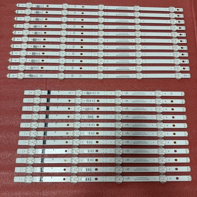 LED Hintergrundbeleuchtungsstreifen-Set in Weiß für LG TV Modelle 86UR8000AUA 86UR8000 SSC Y23 SLIM TRIDENT 86UR90 86UR75 NC860TQF-AAMHA - Bild 1