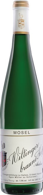 Egon Müller Riesling Auslese 2019 Weißwein edelsüß 0,75 l - Bild 1