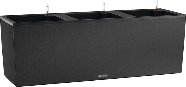 Lechuza Pflanzgefäß Trio Stone 40 in Steingrau mit Natursteinoptik, B/T/H: 130 x 42 x 42 cm - Bild 1