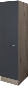 Flex-Well Vorratsschrank Morena Küchenschrank in Grau Matt und San Remo Eiche, B/H/T: 50,5 x 200 x 57 cm - Bild 1