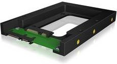 ICY BOX Einbaurahmen ICY BOX HDD/SSD Konverter 2 IB-2538StS Wechselrahmen für 3.5 Zoll auf 2.5 Zoll SATA in Schwarz - Bild 2