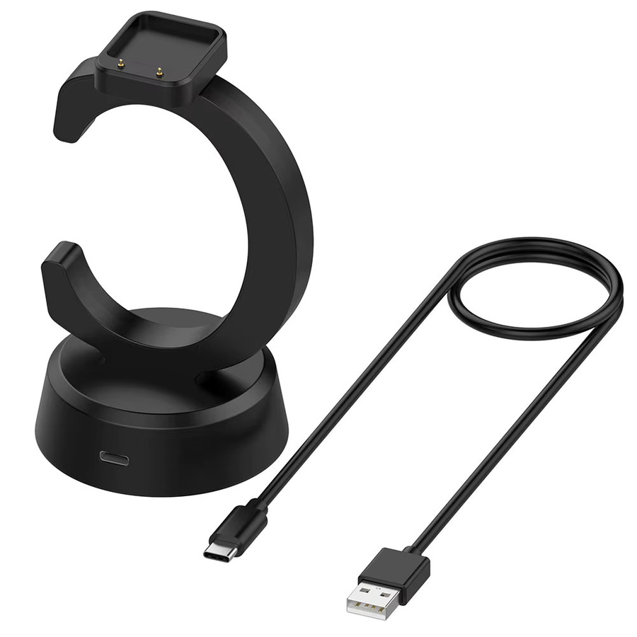 Hujerl Ladestation in Schwarz für Honor Watch Fit, GS5, X5i, X5, Galaxy Fit 3, Keep B5, B4 Lite und OPPO Band 2 - Bild 5