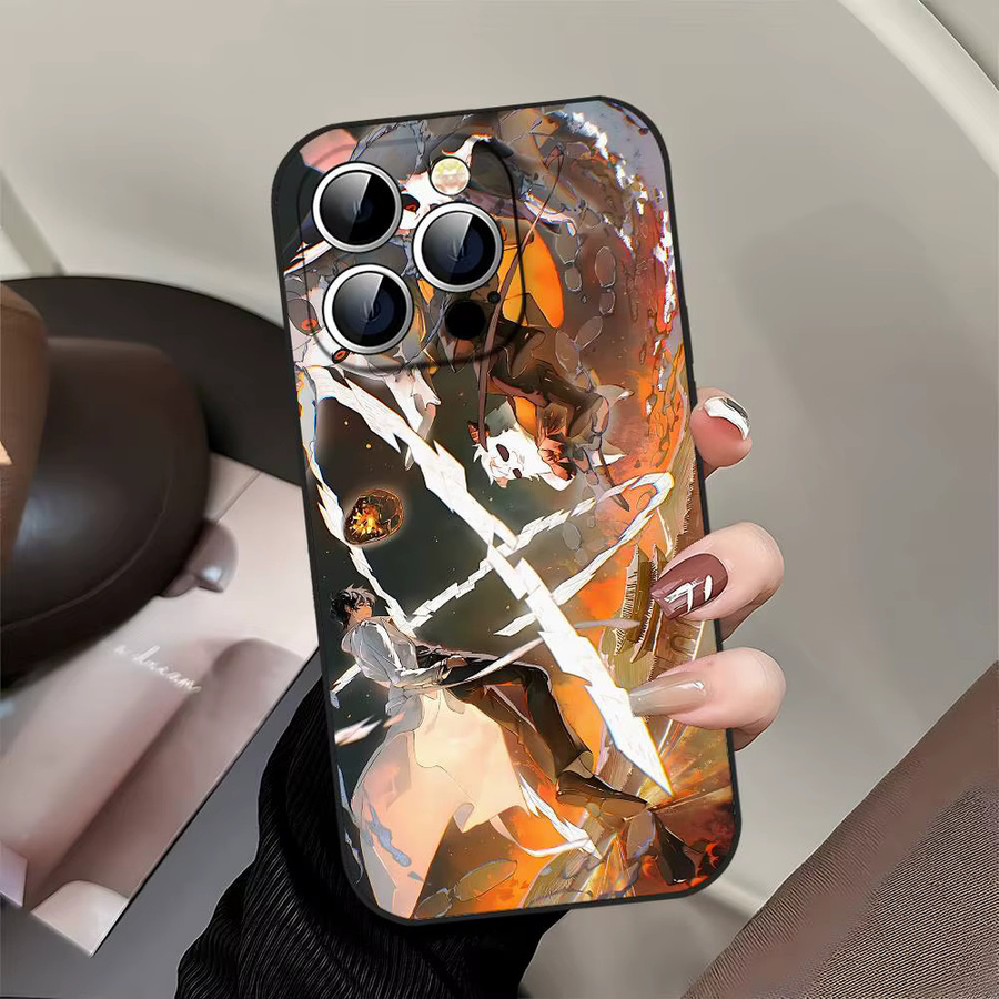 Bilibili Anime Omniscient Reader's Viewpoint Handyhülle Schwarz passend für iPhone 17, 16, 15, 14, 13, 12, 11 Pro Max, Plus, X, XR, XS Max und Mini - Bild 5