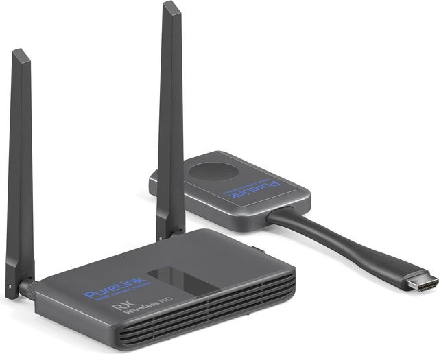 PureLink Cinema Serie Wireless HD Extender Set Schwarz mit 1080p Full HD unkomprimierter Übertragung bis zu 30m und HDMI Anschluss - Bild 1