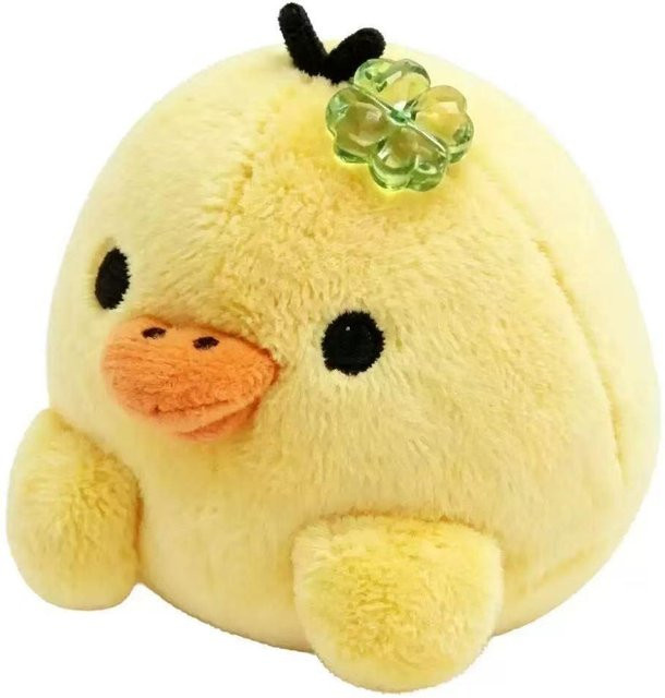 San X Rilakkuma Kleeblatt Plüschtier, Gelb, ab 18 Jahre - Bild 1