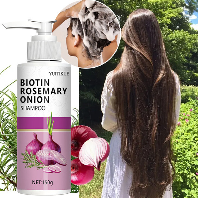 YUITIKUE Biotin Anti-Haarausfall-Shampoo, 150 g, Unisex - Bild 1