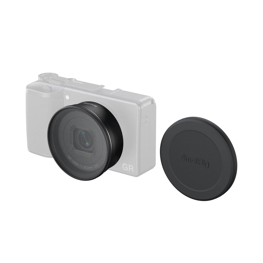 SmallRig UV-Filter und Gegenlichtblende für RICOH GR IV in Schwarz - Bild 1