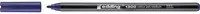 edding Fasermaler 1300 Colourpen mit feiner Spitze in Blau und Schwarz - Bild 1