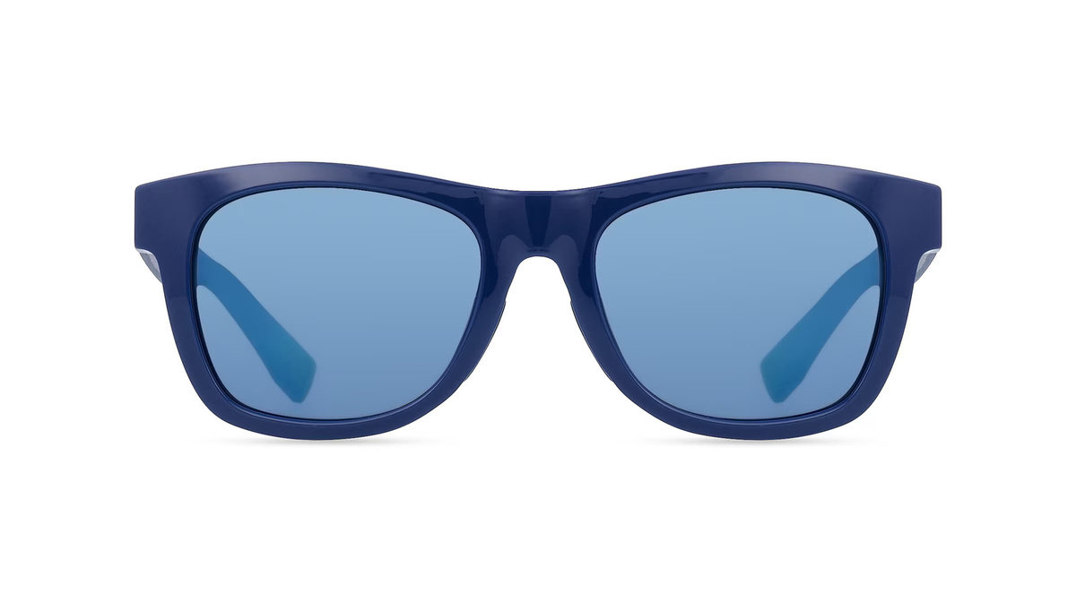 Lacoste L3617S Sonnenbrille Kinder, Vollrand, quadratisch, Kunststoff, blau - Bild 1
