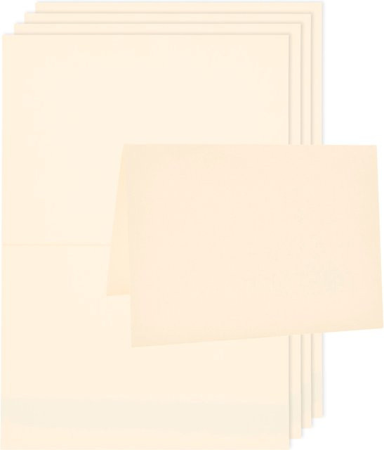Rico Design Paper Poetry Luxury Karten A6 Creme - Bild 1