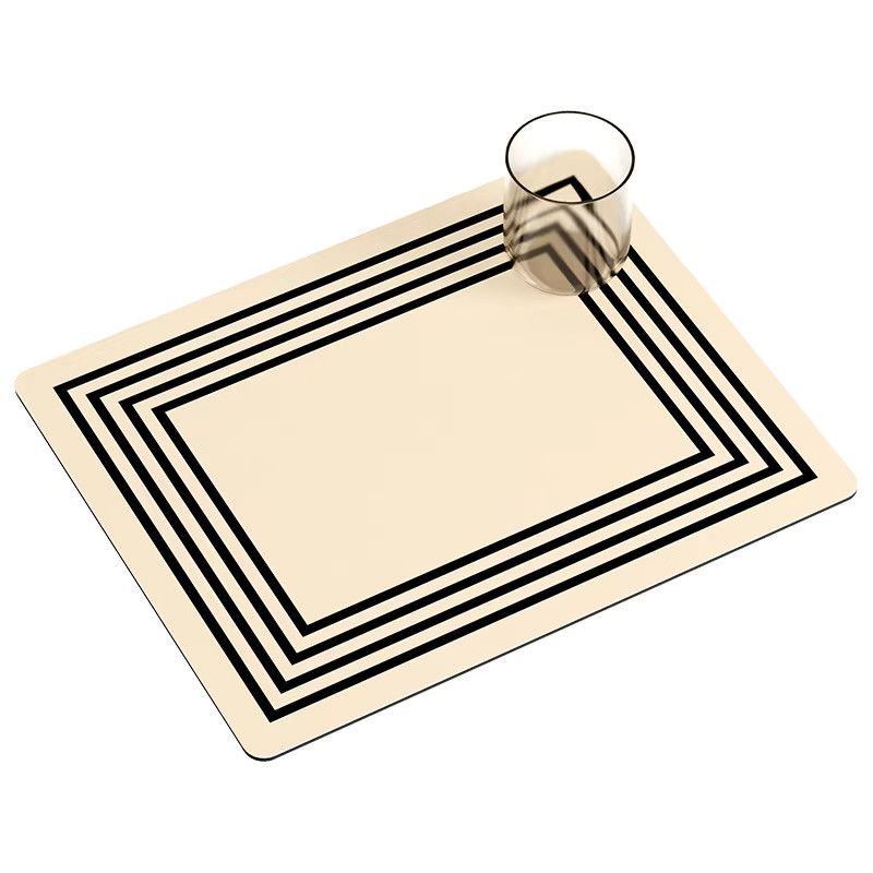 Saugfähige Abtropfmatte für die Küche, schnelltrocknende Geschirrmatte mit rutschfestem Design von DZQ - Bild 4
