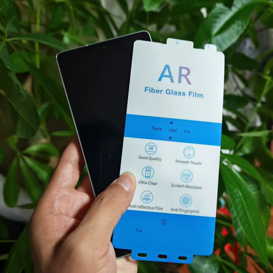 2 Stück HD klare Schutzfolie für OnePlus 15 ACE 6 5 Pro, entspiegelnder Displayschutz mit AR-Faserfolie und Montagewerkzeugen, transparent - Bild 3