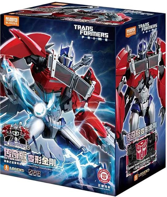 Blokees Transformers Optimus Prime Legend Idw Edition, Montagemodell, Actionfigur, ab 14 Jahren - Bild 1