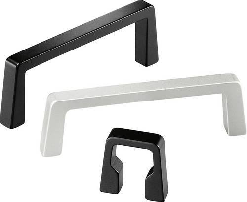 Rohde Gehäuse-Griff S1-12.120.01 Silber, 6er Set, L: 13,4 cm, B: 1,2 cm, H: 4,0 cm - Bild 1