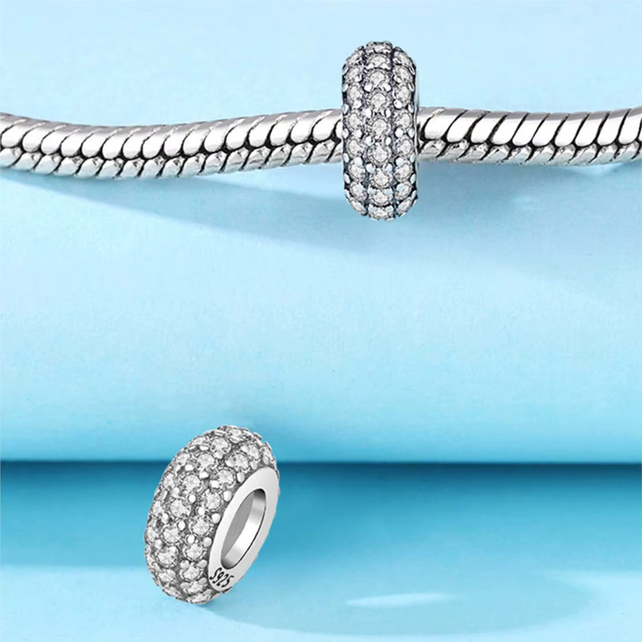 MISEFF Spacer-Perle, 925 Sterling Silber, Damen - Bild 2